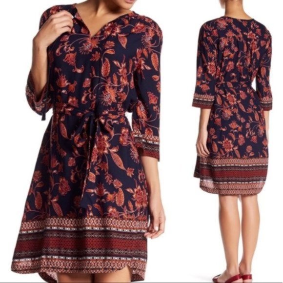 beachlunchlounge Dresses & Skirts - NWT BEACH LUNCH LOUNGE CINDY FLORET PEASANT DRESS